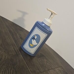 Vintage 1986 Softsoap Duck Dispenser Blue Country Design Bathroom Decor